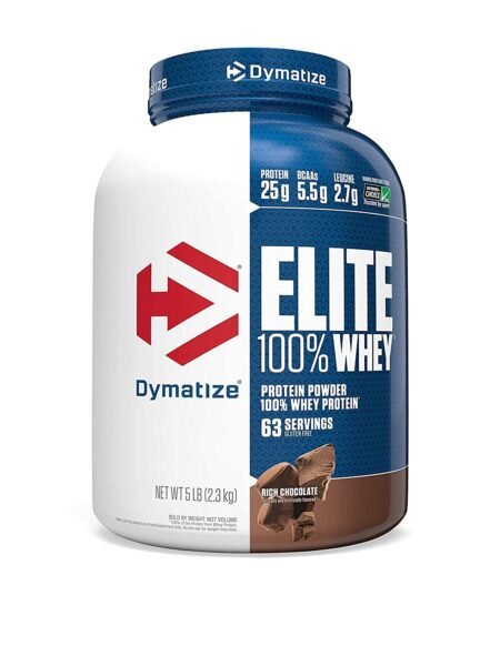 Dymatize Nutrition Elite Whey Protein Supplement Powder, Pre and Post Workout Protein Powder