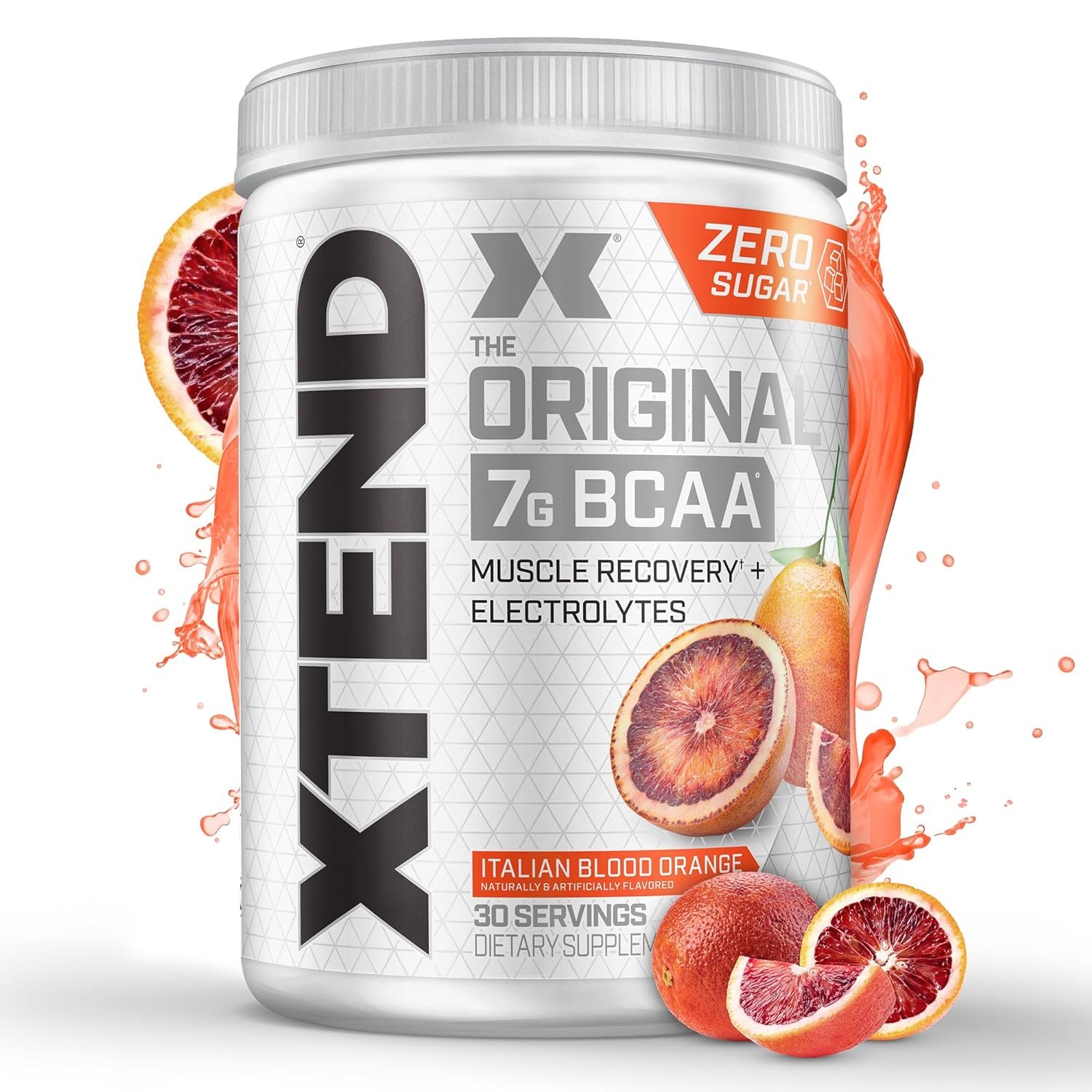 Scivation Xtend BCAAs Powder for Adults (Pre-Workout, 7g BCAAs, 0g Carbs,Sugar & Calories, 3.5 Leucine, 2.5g L-Glutamine, 1g Citrulline Malate) - 402gm, 30 Servings - Image 3