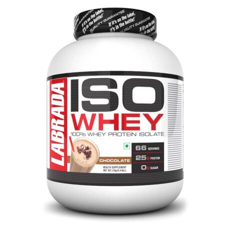 Labrada ISO WHEY 100% Whey Protein Isolate 4.4 lbs/2kg