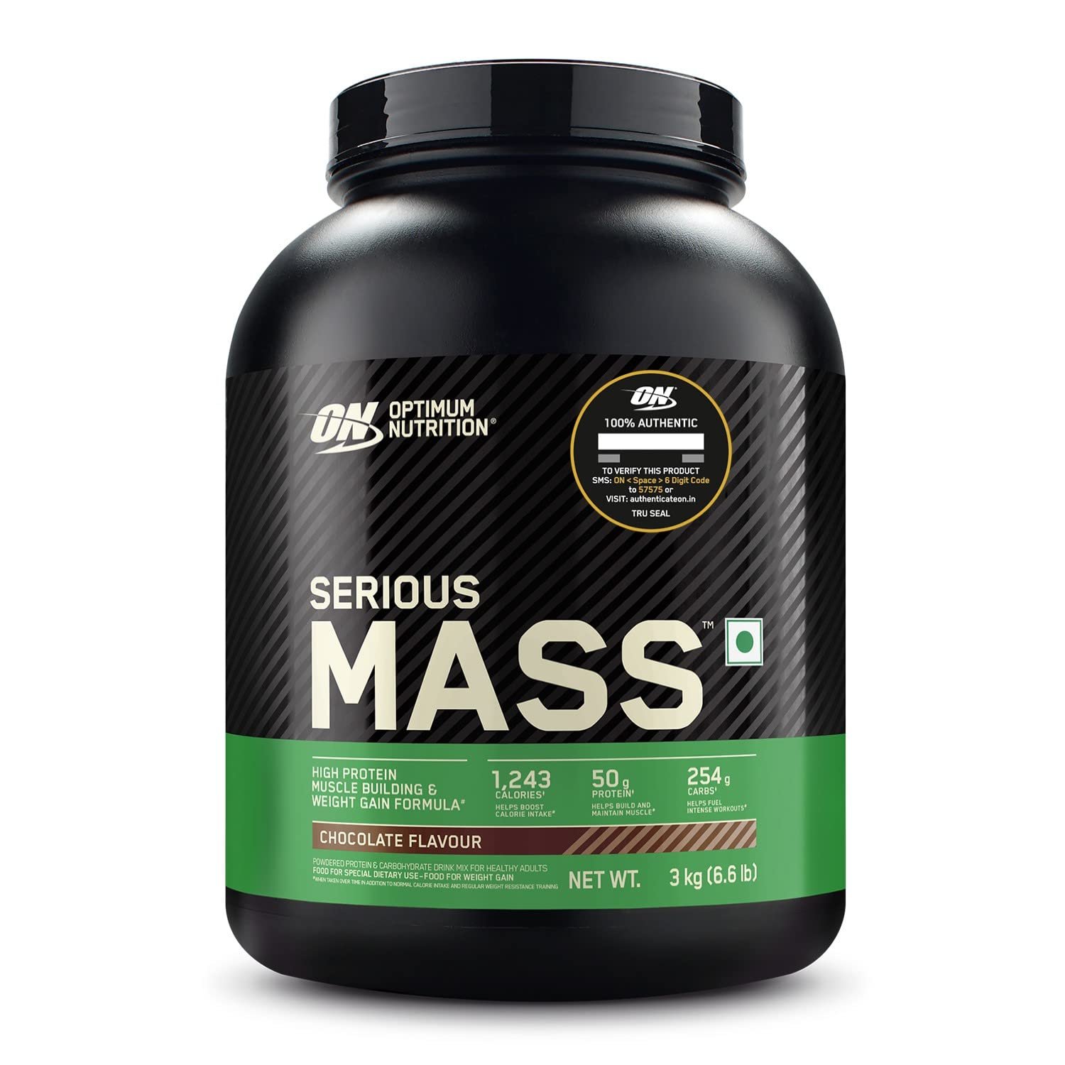 OPTIMUM NUTRITION (ON) Serious Mass High Protein High Calorie Weight Gainer Powder