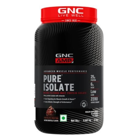 GNC Amp Pure Isolate Zero Carb