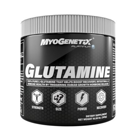 MYOGENETIX GLUTAMINE | 100 SERVINGS | BOOST YOUR RECOVERY