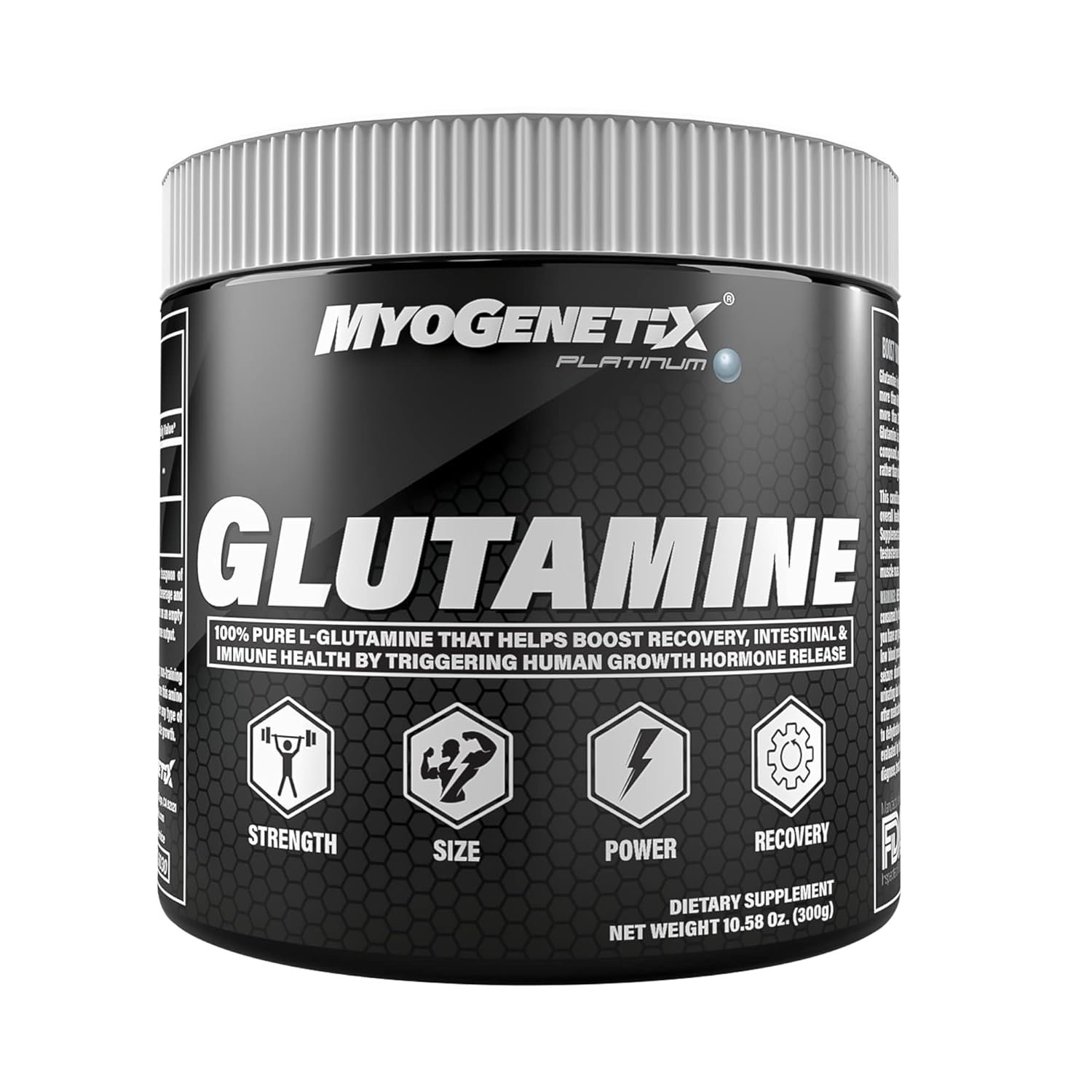 MYOGENETIX GLUTAMINE | 100 SERVINGS | BOOST YOUR RECOVERY