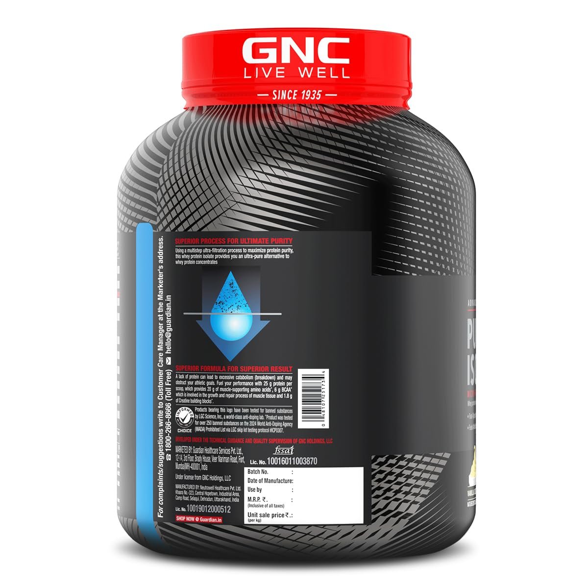 GNC AMP Pure Isolate Low Carb - Image 3