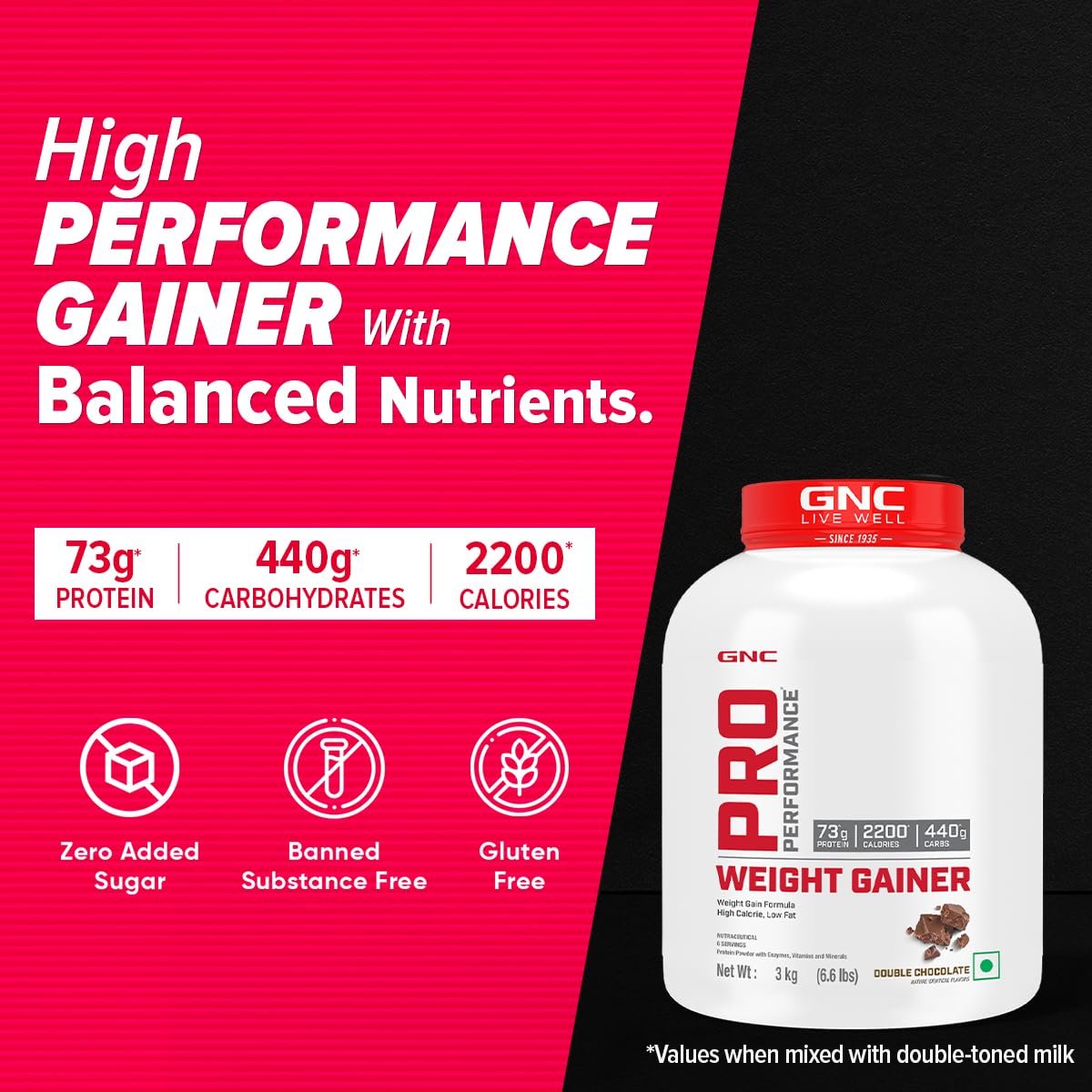 GNC Pro Performance Weight Gainer - Image 4