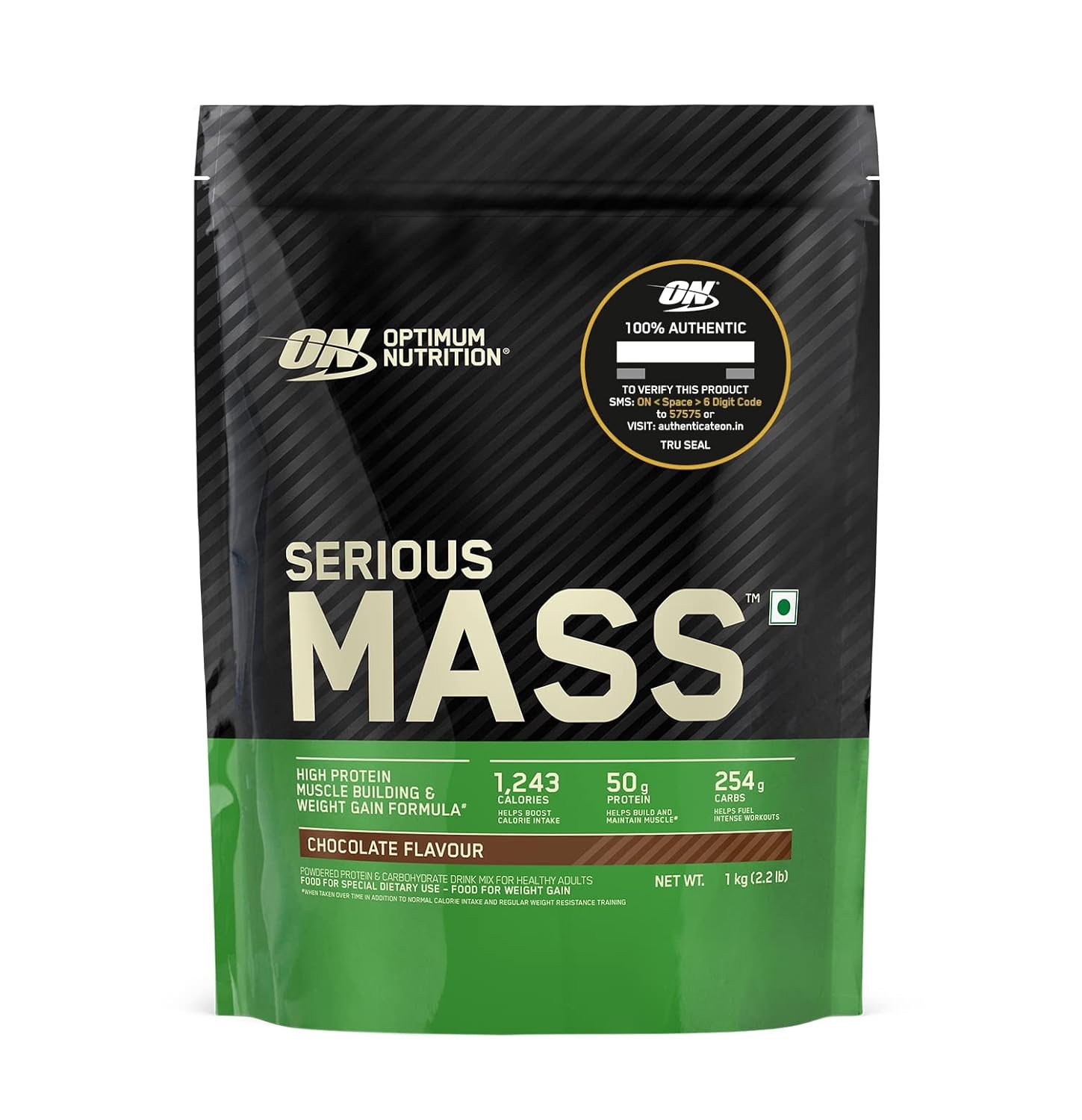 Optimum Nutrition (ON) Serious Mass High Protein High Calorie Weight Gainer Powder